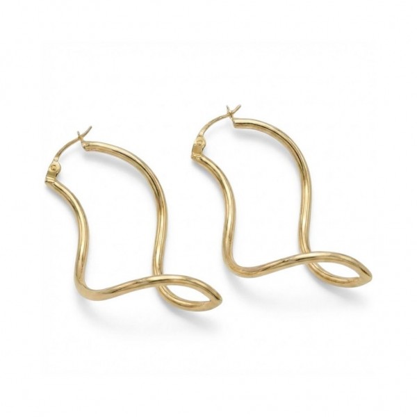 14 Ayar Altın Asimetrik Küpe 14 Ayar Altın Asimetrik Küpe