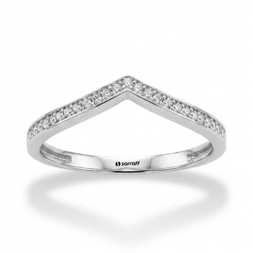 14 Ayar Altın Elegance V Tasarım Yüzük - Set 1