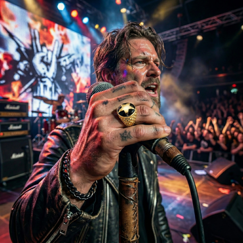 14 Ayar Altın Stardust Solo Mührü Erkek Yüzük