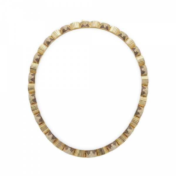 14 Ayar Altın İtalyan Kraliyet Işıltısı Tasarım Kolye - Set 2