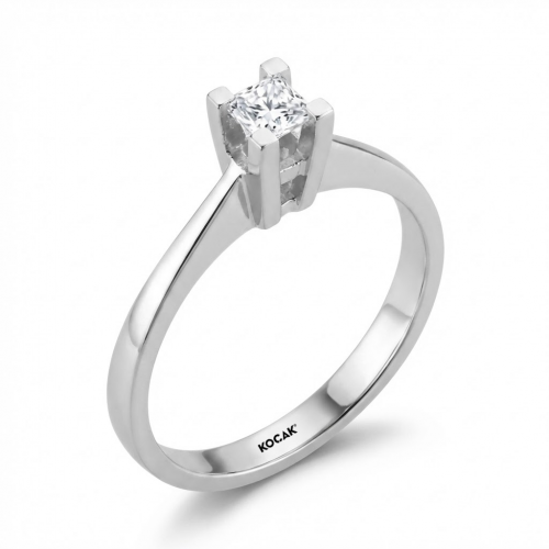 0,16 Karat Pırlanta Tektaş Yüzük