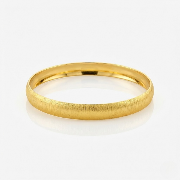 22 Ayar Altın Desenli Şarnel Bilezik