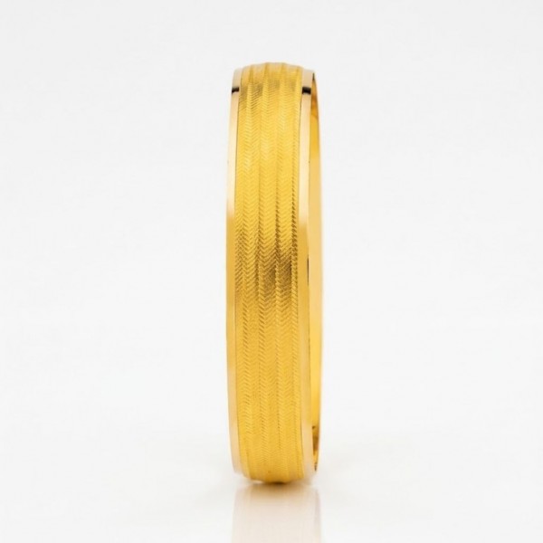 22 Ayar Altın Trabzon Hasırı Şarnel Bilezik